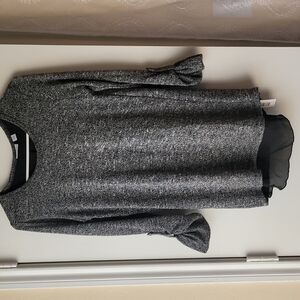 Tribal Jeans Knit Top Black and White Size Small